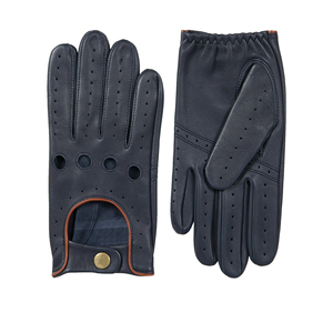 Guantes de Cuero de Vaca para Conductor, Venta al por Mayor de Fábrica, Guantes de Trabajo de Cuero de Invierno a la Moda con Función de Pantalla Táctil para Actividades al Aire Libre - Product Image 3