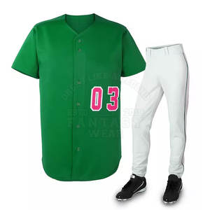 Uniforme de Béisbol, Conjunto de Camiseta y Pantalones, Ropa Deportiva Atlética de Alta Calidad, Juvenil, Transpirable y Ligera - Product Image 6