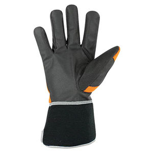 Guantes de Seguridad de Cuero de Alta Visibilidad con Material Reflectante, Diseño Transpirable para Trabajos de Construcción, Mantenimiento y Actividades al Aire Libre en Invierno - Product Image 5