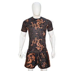 Camiseta Deportiva Elástica para Hombre, Talla Grande, Absorbe la Humedad, Ajustada, para Correr, Gimnasio, Secado Rápido, Manga Corta - Product Image 1