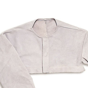 Yugos de trabajo de soldadura de cuero dividido de vaca resistentes al fuego de alta calidad para hombres y mujeres ropa de seguridad - Product Image 6