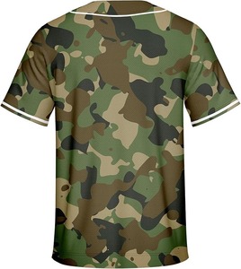 Maillot de baseball personnalisé sublimé 100% polyester évacuation de l'humidité impression couleur équipe et ligue prêt OEM/ODM disponible - Product Image 3