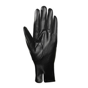 Gants d'habillage élégants et personnalisés en cuir de vache grain pour femmes Gants fantaisie chauds d'hiver pour les sports de plein air décontractés - Product Image 4
