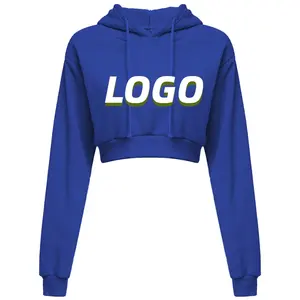 Sudadera con Capucha Corta para Mujer, Estilo Urbano, en Oferta, Impresión Personalizada, Material de Alta Calidad - Product Image 1