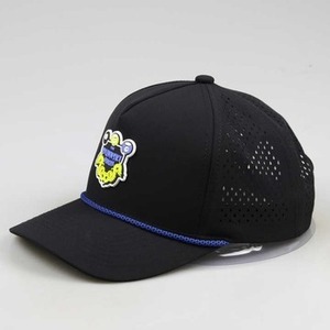 Gorra deportiva impermeable con logotipo bordado personalizado, gorra de béisbol de 6 paneles, corte por láser, agujero perforado, gorra de Golf, cuerda, fabricante de Vietnam - Product Image 2