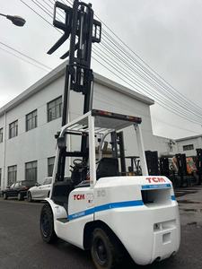 Montacargas Hidráulico Diésel Usado TCM de 3 Toneladas - Segunda Mano con Capacidad Todoterreno - Product Image 6