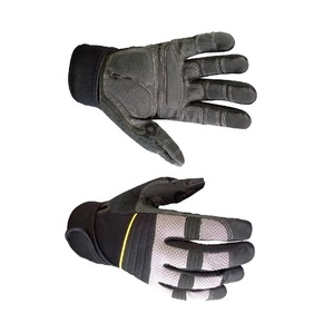 2022 Mécanique Anti-vibe Plein Doigt Rembourrage Paume Poignet Wrap Gants Anti-vibration Gants De Travail Usage Général Gants De Travail PK - Product Image 3