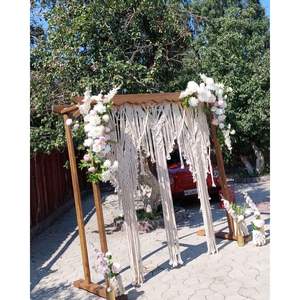 Decoración Colgante para Arco de Boda, Elegante Cortina Decorativa, Tapiz de Pared, Fondo para Tu Día Especial - Product Image 1