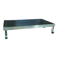 Scène portable 2m x 1m avec pieds télescopiques de 30-40cm