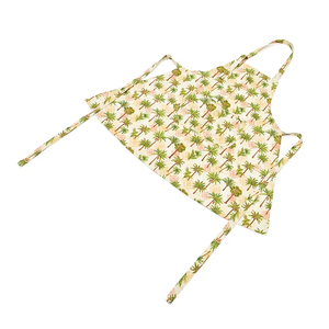 Delantal de cocina de lona de alta calidad, delantal de chef de algodón con estampado personalizado con bonito cierre - Product Image 4