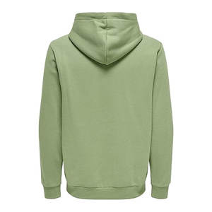 Venta caliente Hombres Sudadera con capucha con manga larga Etiqueta privada Bolsillo de canguro Algodón Fleece Impresión Logo Sudadera con capucha Sudaderas - Product Image 5
