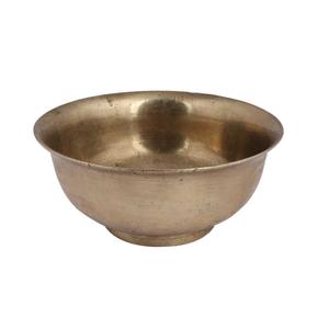 Bol de service de fruits secs de forme ronde faite à la main décoration plateau de nourriture couleur or fini pièce centrale décorative bol de Sculpture - Product Image 3