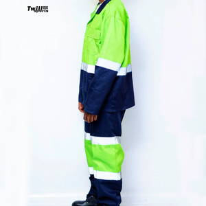 Vente en gros d'uniformes de travail d'usine personnalisés en coton avec poches à réflecteur vêtements de costume d'atelier du Pakistan - Product Image 4