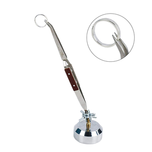 Juego de pinzas de acero inoxidable de precisión de 4 Uds. Para teléfono, ordenador, reparación de soldadura gruesa electrónica, herramientas de montaje de recogida - Product Image 2