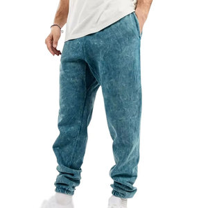 Pakistan Made Cheap Price Solid Color Acid Wash <b>Trouser</b> High Quality Comfortable Men Casual <b>Trouser</b> - Product Image 1