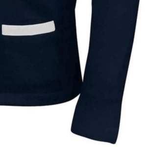 Unisex Navy & <b>White</b> Custom Embroidered School <b>Cardigan</b> Varsity Greek Apparel College Sweatshirt Winter Print Pattern Unisex Fit - Product Image 6