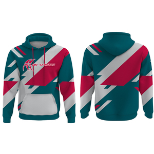 Sudadera con Capucha de Invierno para Hombre, Estilo Deportivo, 100% Poliéster, Forro Polar, Impresión por Sublimación, Impermeable y de Secado Rápido, con Bolsillos, Servicio OEM - Product Image 3