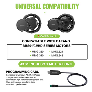 สำหรับโปรแกรมบัส USB สำหรับจักรยานไฟฟ้าขนาดกลาง Motor-BBS01 BBS02 <span class=keywords><strong>bbshd</strong></span> กระแส DC 36V/48V 750W - Product Image 5