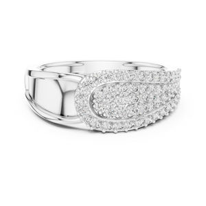 แหวนหมั้นเพชรทรงกลมทองคำ 14K สีเหลืองสำหรับผู้หญิง 0.64 กะรัต ได้รับการรับรองจาก IGI - Product Image 2