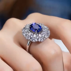 Personalizable 18K 10K Solitario de Oro Sólido Anillo de Compromiso de Boda Corte Esmeralda Moissanite IGI Fábrica Incrustaciones Chapado para - Product Image 4