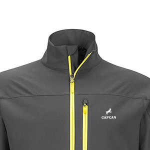 Chaqueta Softshell de lana de alta calidad para hombre, a prueba de viento y elegante para invierno, Fitness al aire libre, cuello levantado, nueva condición - Product Image 6