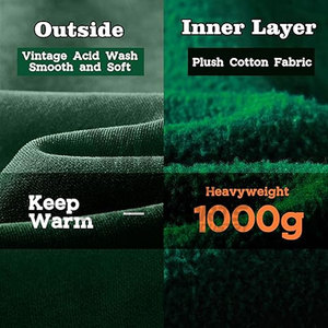 เสื้อสเวตเตอร์มีฮู้ดติดซิปแขนยาวมีฮู้ดผ้าคอตตอนแฟชั่นแบบปักลายตามสั่ง100% ฤดูร้อน - Product Image 5