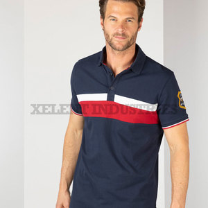 Chemises polo demi-manches pour hommes Vêtements d'équitation de couleur unie à séchage rapide avec logo personnalisé Top Vêtements pour hommes - Product Image 1