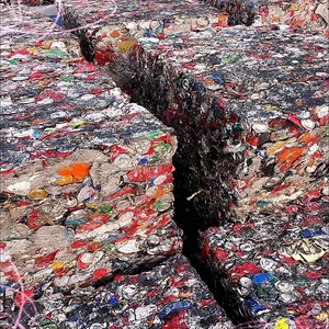 HMS 1&2 Used Track Bulk <b>Scrap</b> UBC (UBC) Clean Used Beverage Can <b>Copper</b> <b>Scrap</b> - Product Image 1