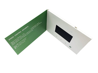 Carte-cadeau numérique promotionnelle avec écran LCD de 4,3 pouces, brochure vidéo numérique, carte-cadeau numérique pour la publicité, les entreprises, les mariages