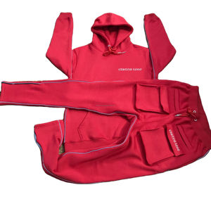 Chándal de lana de alta calidad con capucha, parte superior, Joggers, trajes de chándal, chándales de moda de gimnasio para hombre, chándal para hombre - Product Image 3