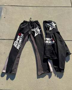 Heavyweight <b>Men's</b> Clothing Hoodies Broken Sweatshirts <b>Pullover</b> Planet Streetwear Tracksuits Puff Printing Hoodie for <b>Men</b> - Product Image 2