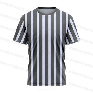 Camiseta de árbitro para hombre, camiseta de árbitro personalizada para hombre, fabricante de uniformes de fútbol, camiseta de árbitro - Product Image 1