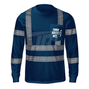 OEM Factory Supply Custom Embroidered Reflective <b>Waterproof</b> Safety Clothing Button-Up Polyester Bib Shirt Crew Necks <b>Overall</b> - Product Image 5