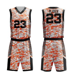 Uniformes de Baloncesto Personalizados para Hombre, Conjuntos de Uniformes de Baloncesto Profesionales Retro, Camisetas de Baloncesto Transpirables de Secado Rápido - Product Image 4