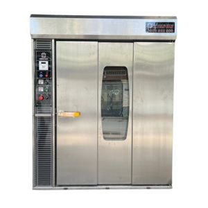 Hot Product 2024 24 Trays Industrial Bread Baking Oven Motor 1.5 Hp 1200Kg 380V 220V <b>Rotary</b> Oven Kien an Vietnam Manufacturer - Product Image 6