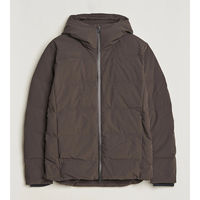 Veste personnalisée pour homme, hiver, fine, à capuche, réversible, écologique, imperméable, respirante, séchage rapide, 100% nylon, 220g