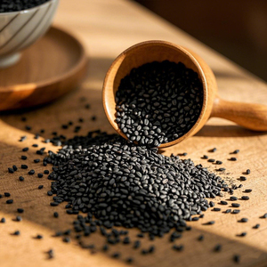 Graines de sésame noir biologiques, directement de l'usine, ingrédients naturels pour la santé, la pâtisserie et la cuisine, emballage personnalisé, vente en gros, nutritif - Product Image 5