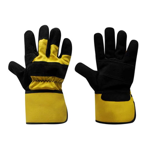 ถุงมือหนังวัวสำหรับทำงานถุงมือนิรภัยสำหรับงานเชื่อมแบบหนาของแคนาดา - Product Image 3