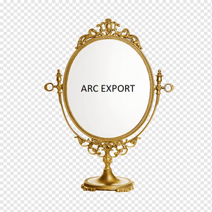 Decoración de lujo, moderno y elegante, con soporte y artículos de mesa, espejo de lujo único - Product Image 6