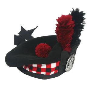 Sombrero Balmoral de tartán escocés auténtico para vestido de montaña al aire libre y opción de logotipo personalizado para eventos formales - Product Image 4