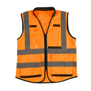 Service OEM de sécurité réfléchissant gilet de sécurité réfléchissant de haute qualité vente en gros gilet de sécurité haute visibilité extérieur - Product Image 1