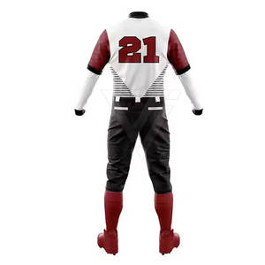 Tenues de baseball personnalisées de haute qualité, séchage rapide, respirantes, 100% polyester, pour hommes adultes - Product Image 3