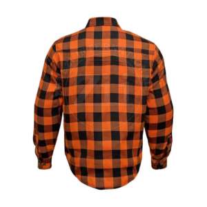 Camisa de Franela Cortavientos de Talla Grande para Motociclismo y Automovilismo con Protector, Cremallera Delantera y Cuello Alto con Botones, Ropa Deportiva - Product Image 5