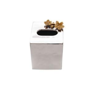 Stylish Flower Design <b>Tissue</b> Box Holder <b>for</b> <b>Wedding</b> Home Hotel <b>Tissue</b> Boxes Decorative Modern Design Metal Napkin Holder - Product Image 1