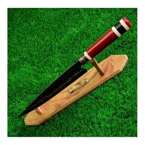 Couteaux américains personnalisés faits à la main lame de couteau de chef en acier inoxydable avec manche en plastique PP gaine en cuir fin écologique Chef Life - Product Image 5