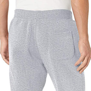 Pantalon de survêtement vierge en coton pour hommes, streetwear avec logo personnalisé, coupe normale, décontracté, respirant, imperméable, taille élastique - Product Image 4