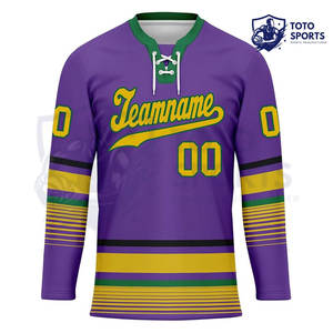 Nueva Llegada, Mejor Proveedor, Jersey de Hockey sobre Hielo Deportivo, Transpirable, de Poliéster, Cómodo, Ligero, Precio Razonable, Duradero - Product Image 2