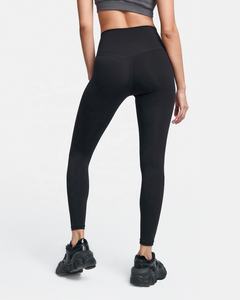 Leggings de Yoga de Cintura Alta para Mujer Geo Brothers Co, Color Sólido, Spandex/Poliéster, Transpirables, Resistentes a Desgarros, Estilo Hip Hop - Product Image 3