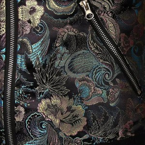Veste en satin personnalisée, motif décoratif par sublimation, broderie de logo, impression 3D, veste universitaire, veste bomber pour homme - Product Image 6