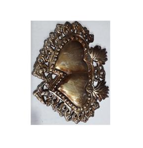 Métal Pressé Coeur Décoration Argent - Product Image 4